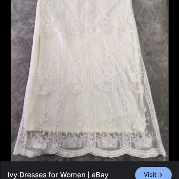 Embroidered Lace Jun Ivy Dress - Picture 5 of 9